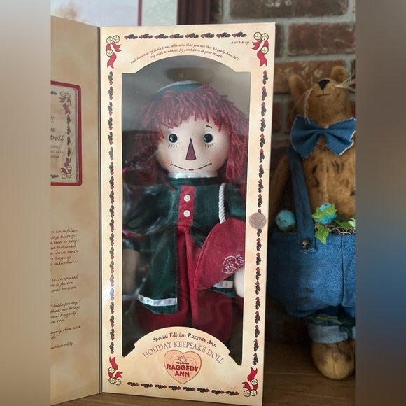 Raggedy Ann Christmas Special Edition Collector Doll Holiday ‼️FINAL SALE - Picture 2 of 7